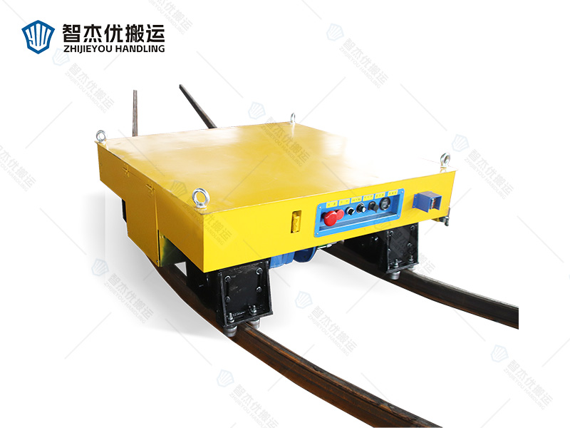 自動(dòng)拐彎軌道搬運(yùn)車 弧形軌道工件轉(zhuǎn)運(yùn)平板車