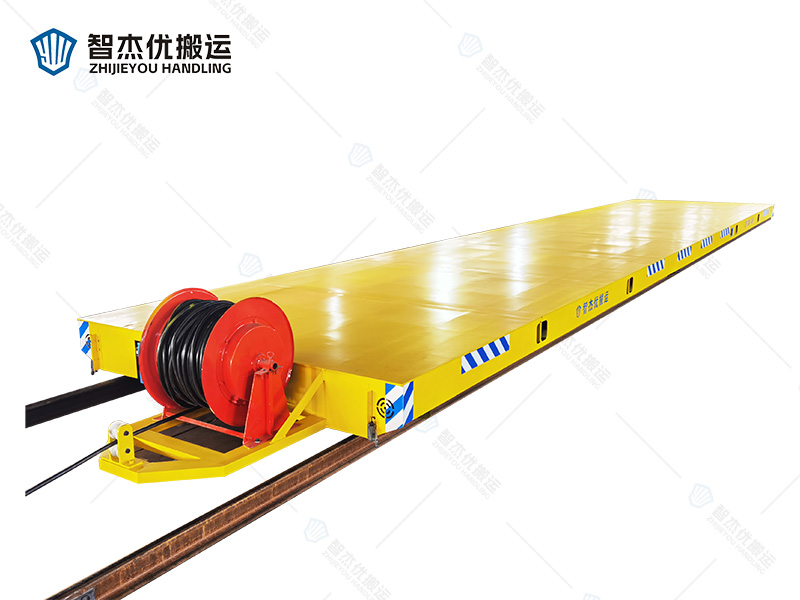 35噸電纜卷筒軌道搬運(yùn)車(chē)